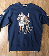 일본판 Captain Santa 캡틴산타  코튼100% 스웨트 셔츠! 105사이즈!