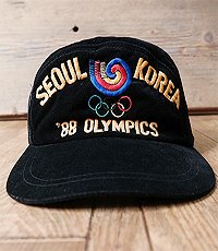 80s 국산 1988년 88서울 올림픽 기념 모자!