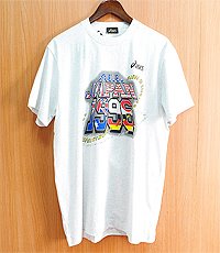 일본판 1996S 아식스 올 제펜 챔피언십 수영 대회 기념 셔츠~! 프리사이즈~! 새제품입니다.