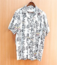 일본판 디즈니 미키 마우스 알로하 셔츠~! 프리사이즈~!