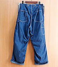 일본판 h.unit clothing 루즈핏 아메카지 워크 데님 팬츠 30~32사이즈