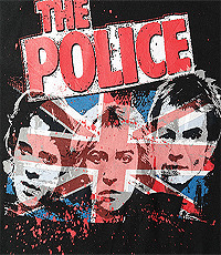 미국판  The Police 2007~2008년 월드투어 기념 셔츠!  100~105 사이즈!1  100사이즈 오버핏..105사이즈 편하게 추천드립니다.