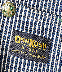 미국판 OSHKOSH 오시코시 히코리 워크 커버올 자켓! 100~103사이즈!