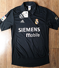 유럽판 아디다스 2001-02 Real Madrid zidane 5 Centenary Away Shirt! 미사용 새제품!  레알 마드리드 지단 저지!