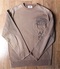 일본판 AVIREX 아비렉스 두툼한 빈티지 스&amp;#50939;셔츠!! 105사이즈!