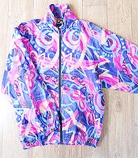 일본판 80~90S JAPAN OF MORIKURA 유니크 빈티지 윈드브레이커 자켓~! 프리사이즈~!