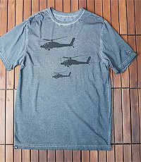 일본판 ALPHA 알파  헬리곱터 프린팅 코튼 100% 셔츠~! 105사이즈~! 굿 컨디션~!