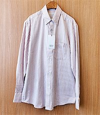 일본판 잔체크 드레스 셔츠~! M사이즈 새제품입니다.