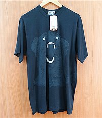 일본판 COMPASS HOKKAIDO EZO BROWN BEAR 프린팅 셔츠~! 95~100사이즈~ 새제품입니다.