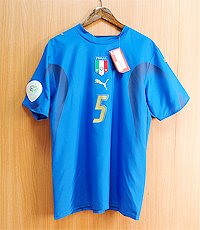 PUMA 푸마 2006 독일 월드컵 이탈리아 국가대표 파비오 칸나바로 저지 M사이즈 미사용품