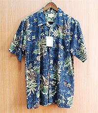 일본판 리넨 블랜드 알로하 셔츠  프리사이즈~! 새제품입니다.