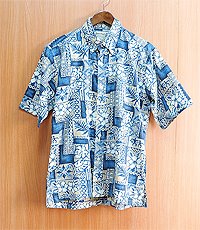 일본판 iolani sportswear 코튼 100% 알로하 셔츠 프리사이즈~!