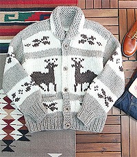 캐나다 핸드메이드 양모100% 인디언 코위찬 캐나다 스웨터 cowichan sweater~! 프리사이즈~! 굿 컨디션~!