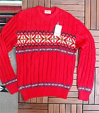 일본판  McGREGOR sportswear 울100% 클래식 스웨터~! 103사이즈~! 새제품.
