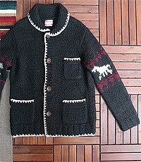 LEVIS 리바이스 양모100% 코위찬 스타일 스웨터~! L사이즈