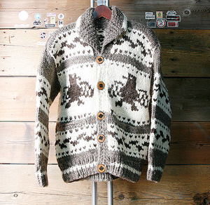 캐나다 핸드메이드 양모100% 인디언 코위찬 캐나다 스웨터 cowichan sweater