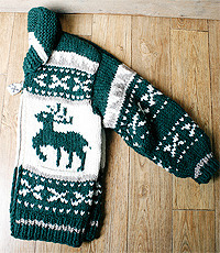 캐나다 헨드메이드 양모100% 코위찬 스웨터(cowichan sweater)!!
