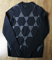 일본판 Diesel Black Gold   Black Khrisalis Sweater!!  신판가50만원대  굿 컨디션!!