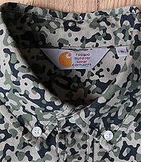 일본판 carhartt WIP 칼하트 카모플라쥬 셔츠! 95~100사이즈!