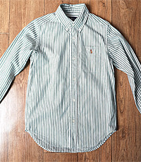 일본판 polo ralph lauren 폴로 랄프로렌 꼬마용 스트라이프 옥스퍼스 셔츠