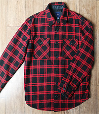 일본판 GAP 도톰한 겨울 체크 셔츠&amp;자켓! 프리사이즈!
