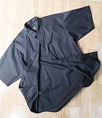 일본판 ATO AOYAMA 코튼 100% 오버핏 블랙 셔츠~! 프리사이즈~! 신품급 최상 컨디션~!