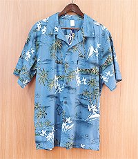 미국판 코튼 100% 하와이안 알로하 셔츠 100~105사이즈 새제품입니다.