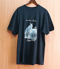 일본판 코튼 100% 토끼 프린팅 티셔츠 프리(표기 XL)사이즈 새제품