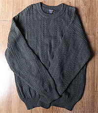 일본판(이태리산) 브룩스 브라더스 울100% 클래식 스웨터!! 105사이즈!!