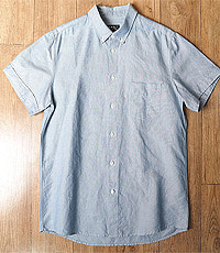 일본판 A.P.C 아페세 린넨 블랜드 셔츠!   95~100사이즈!  컨디션!!